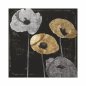 Preview: ΠΙΝΑΚΑΣ ΚΑΜΒΑΣ GOLDEN FLOWERS 45Χ3X45 εκ.