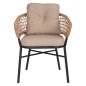 Preview: ΠΟΛΥΘΡΟΝΑ ΑΛΟΥΜΙΝΙΟΥ DARK GREY ΕΠΑΓΓΕΛΜ. RATTAN ΜΑΞΙΛΑΡΙ ΜΠΕΖ 57x61x74Yεκ.