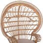 Preview: ΠΟΛΥΘΡΟΝΑ ROYAL PEACOCK RATTAN ΣΕ ΦΥΣΙΚΟ-ΜΑΞΙΛΑΡΙ ΜΠΕΖ 114x72x150Yεκ.