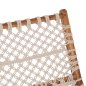 Preview: STUHL TEAKHOLZ NATUR UND SEILWEISS 65x78x68Hcm