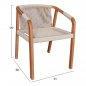 Preview: ARMCHAIR TEAK WOOD