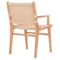 Preview: ARMCHAIR IGNACIO INDOORS RUBBERWOOD ROPE SEAT 69X59X86Η