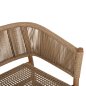 Preview: ARMCHAIR IRVINE TEAK WOOD-SYNTHETIC ROPE IN NATURAL COLOR 64x56x76Hcm
