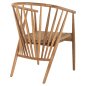 Preview: ARMCHAIR PERMAINE TEAK WOOD-SYNTHETIC ROPE IN NATURAL COLOR 60x63x82Hcm