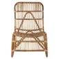 Preview: SESSEL BRONNY FÜR DEN AUSSENBEREICH RATTAN IN NATÜRLICH 60x82x92Hcm