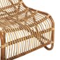 Preview: SESSEL BRONNY FÜR DEN AUSSENBEREICH RATTAN IN NATÜRLICH 60x82x92Hcm