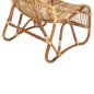 Preview: SESSEL BRONNY FÜR DEN AUSSENBEREICH RATTAN IN NATÜRLICH 60x82x92Hcm