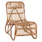 Preview: SESSEL BRONNY FÜR DEN AUSSENBEREICH RATTAN IN NATÜRLICH 60x82x92Hcm