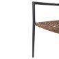 Preview: SESSEL TRILAN ALUMINIUM IN ANTHRAZIT-KUNSTRATTAN IN NATUR 57x59x85Hcm