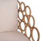 Preview: SESSEL RATTAN-METALL NATURFARBE