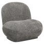 Preview: ARMCHAIR GREY BOUCLE FABRIC 85x82x77Hcm