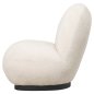 Preview: ARMCHAIR ECRU BOUCLE FABRIC 85x82x77Hcm