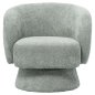 Preview: SESSEL PISTAZIEN GRÜN BOUCLE STOFF 78x81x77Hcm