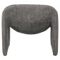 Preview: SESSEL MIT GRAUEM BOUCLE-STOFF 81x64x74cm