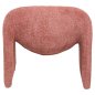 Preview: SESSEL MIT PINK BUCLE-STOFF 81x64x74cm