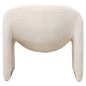 Preview: SESSEL MIT EKRU BUCLE-STOFF 81x64x74cm