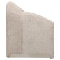 Preview: SESSEL MIT BEIGEM BUCLE-STOFF 81x64x74cm