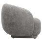 Preview: SESSEL GRAU BOUCLE-STOFF 93x87x78H cm