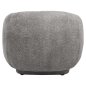 Preview: SESSEL GRAU BOUCLE-STOFF 93x87x78H cm