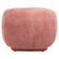 Preview: ARMCHAIR PINK BOUCLE FABRIC 93x87x78H cm