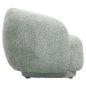 Preview: ARMCHAIR PISTACHIO GREEN BOUCLE FABRIC 93x87x78H cm