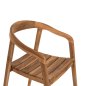 Preview: SESSEL DEUS TEAKHOLZ 54x56x76cm