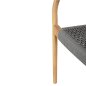 Preview: ΠΟΛΥΘΡΟΝΑ ΞΥΛΟ TEAK ΦΥΣΙΚΟ & ΓΚΡΙ ΣΧΟΙΝΙ 55x54x80Yεκ.