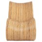 Preview: ΠΟΛΥΘΡΟΝΑ CURVY LOUNGE ΑΠΟ RATTAN ΣΕ ΦΥΣΙΚΗ ΑΠΟΧΡΩΣΗ 63x128x97Y εκ.