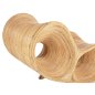 Preview: ΠΟΛΥΘΡΟΝΑ CURVY LOUNGE ΑΠΟ RATTAN ΣΕ ΦΥΣΙΚΗ ΑΠΟΧΡΩΣΗ 63x128x97Y εκ.