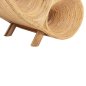 Preview: ΠΟΛΥΘΡΟΝΑ CURVY LOUNGE ΑΠΟ RATTAN ΣΕ ΦΥΣΙΚΗ ΑΠΟΧΡΩΣΗ 63x128x97Y εκ.