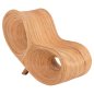 Preview: ΠΟΛΥΘΡΟΝΑ CURVY LOUNGE ΑΠΟ RATTAN ΣΕ ΦΥΣΙΚΗ ΑΠΟΧΡΩΣΗ 63x128x97Y εκ.