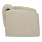 Preview: SESSEL BEIGER STOFF-METALLGESTELL 100x83x66Hcm