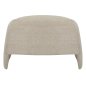 Preview: SESSEL BEIGER STOFF-METALLGESTELL 100x83x66Hcm