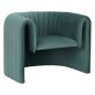 Preview: SESSEL METALLGESTELL-MINZFARBENDEM SAMT 92x74x69Hcm