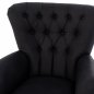 Preview: SESSEL BERZERA T. CHESTERFIELD IN SCHWARZ 87x88x100 cm