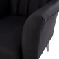 Preview: SESSEL BERZERA T. CHESTERFIELD IN SCHWARZ 87x88x100 cm