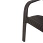 Preview: SESSEL AUS POLYPROPYLEN, BAMBUS-OPTIK, BRAUN, 63 x 59 x 81 cm