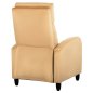 Preview: ARMCHAIR RELAX YELLOW GOLD VELVET 67,5x90x104Hcm