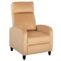 Preview: ARMCHAIR RELAX YELLOW GOLD VELVET 67,5x90x104Hcm