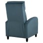 Preview: SESSEL RELAX BLAU SAMT 67,5x90x104Hcm