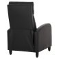 Preview: SESSEL RELAX PU IN SCHWARZ 67,5x90x104Hcm
