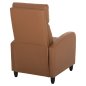 Preview: SESSEL RELAX PU IN BRAUN 67,5x90x104Hcm