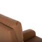 Preview: SESSEL RELAX PU IN BRAUN 67,5x90x104Hcm