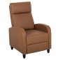 Preview: SESSEL RELAX PU IN BRAUN 67,5x90x104Hcm