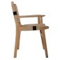 Preview: SESSEL GUMMIHOLZ UND SEIL 62,5x60x88Hcm