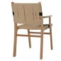 Preview: SESSEL GUMMIHOLZ UND SEIL 62,5x60x88Hcm