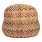 Preview: SESSEL RUND RATTAN IN NATUR-KISSEN IN ECRU 97x97x76Hcm