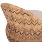 Preview: SESSEL RUND RATTAN IN NATUR-KISSEN IN ECRU 97x97x76Hcm