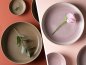 Preview: Schale "Bonna Pott" pink 22 cm 6 Set