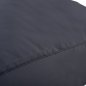 Preview: Pouf "Alok" in grau mit UV-Schutz Wasserdicht 140x70x60 cm